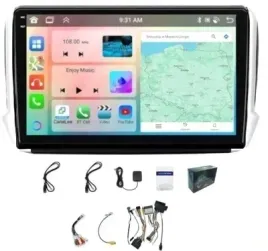 radio-nawigacja-gps-android-peugeot-208-2008-carplay-4-64gb
