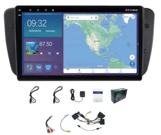 RADIO NAWIGACJA GPS SEAT IBIZA 6J 2008-2017 WIFI CARPLAY BT USB 4GB 64GB