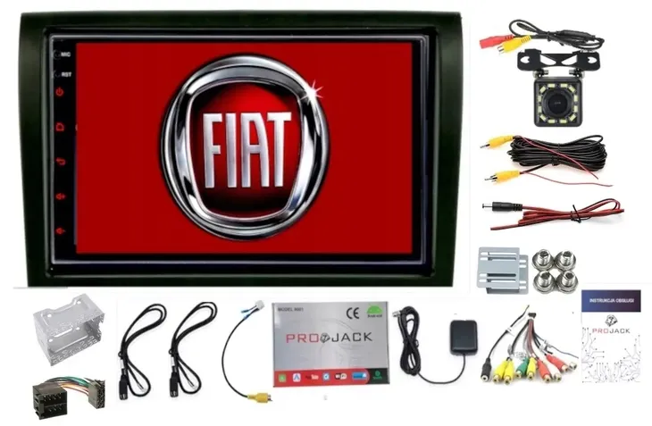 RADIO GPS ANDROID FIAT DUCATO 2006-2015 WIFI USB CARPLAY 2/64GB KAMERA