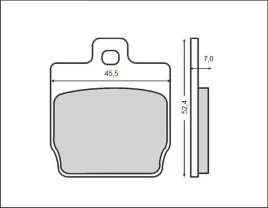 brenta-klocki-hamulcowe-kh268-organic-yamaha-mbk-ft-3016