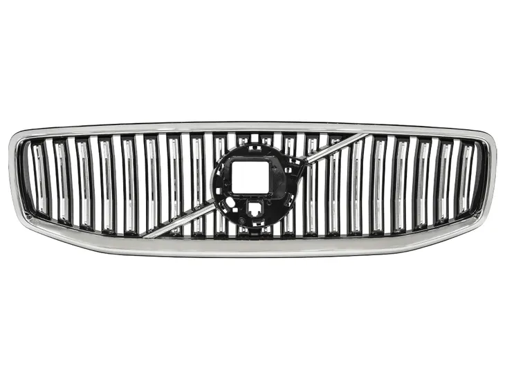 VOLVO S60 V60 GRILL ATRAPA ŚRODKOWA CHŁODNICY SREBRNA ZAMIENNIK DO 32132216