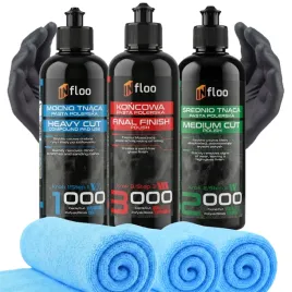 zestaw-past-polerskich-infloo-do-polerowania-lakieru-3x300ml-mikrofibra