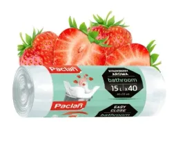 paclan-worki-lazienkowe-15l-40-szt-zapach-truskawkowy-wytrzymale-do-kosza