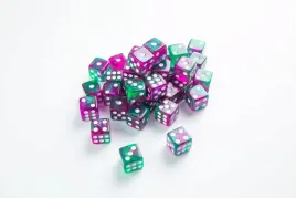komplet-kosci-k6-12mm-gamegenic-galaxy-series-aurora