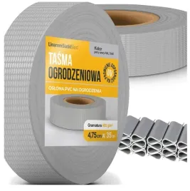 tasma-ogrodzeniowa-szara-waska-475x35m-klipsy-oslona-na-ogrodzenie