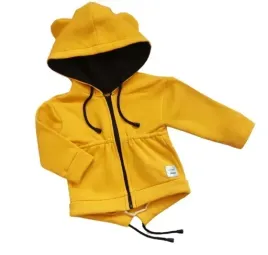 bluza-parka-musztardowa-rozmiar-98
