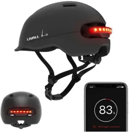 livall-c20-inteligentny-kask-rowerowy-bluetooth-led-czarny-54-58cm