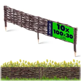palisada-ogrodowa-wiklinowa-obrzeze-trawnikowe-plotek-100x30cm-zestaw-10szt