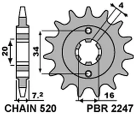 zebatka-przednia-pbr-jtf1903-13-ktm-125-duke-stalowa-wytrzymala-mocna