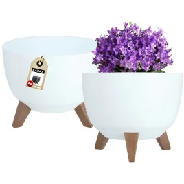 doniczka-donica-oslonka-29-cm-na-nozkach-wklad-kwietnik-biala-okragla-2szt