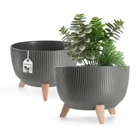 doniczka-donica-29cm-oslonka-na-nozkach-wklad-kwietnik-grafit-misa-okragla