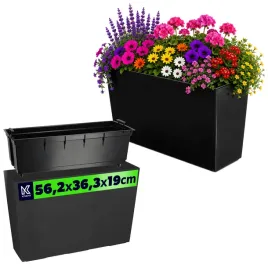 doniczka-donica-kwietnik-na-kwiaty-wysoka-wklad-19x56-czarny-polysk-ogrod