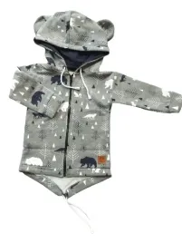 bluza-parka-lesne-zwierzatka-rozmiar-68