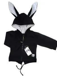 bluza-parka-krolik-czarno-szara-rozmiar-92
