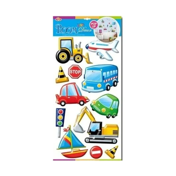dekoracja-scienna-3d-pojazdy-3-dlugosc-32-cm