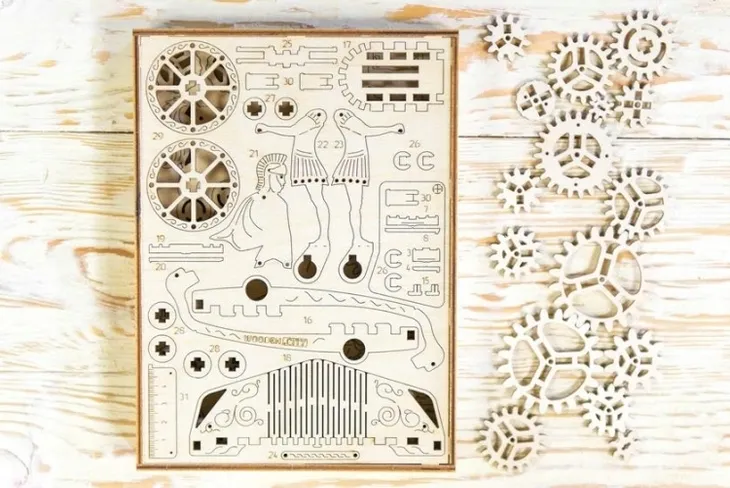 drewniane-puzzle-3d-rzymski-rydwan-stan-nowy-kolekcja-wooden-city