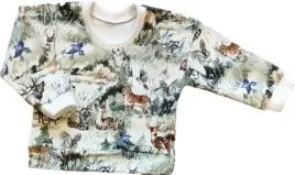 bluza-malowane-lesne-zwierzeta-rozmiar-146