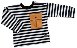 bluza-paski-z-musztarda-rozmiar-146