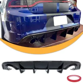 dyfuzor-dodge-charger-2015-2023-dokladka-tylnego-zderzaka-czarny-polysk