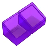 pudelko-na-karty-ultimate-guard-boulder-deck-case-100-clear-amethyst-stan-nowy