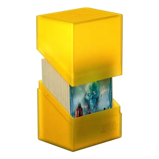 pudelko-na-karty-ultimate-guard-boulder-deck-case-80-amber-producent-ultimate-guard