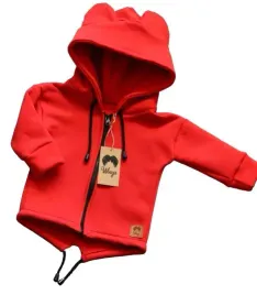 bluza-parka-mis-czerwona-rozmiar-134