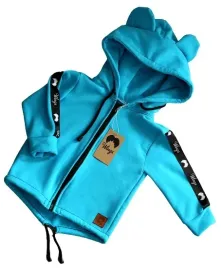 bluza-parka-mis-turkusowa-z-lampasem-rozmiar-152