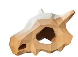 czaszka-cubone-low-poly-pla-duza-22x20x15-cm