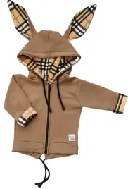 bluza-krolik-karmelowy-z-kratka-rozmiar-98
