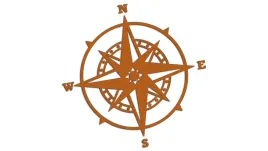 wycinana-naklejka-roza-wiatrow-6-brazowa-j-and-a