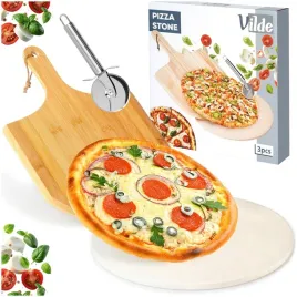 kamien-do-pieczenia-pizzy-szamotowy-lopata-deska-drewniana-noz-nozyk