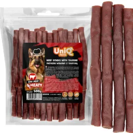 patyczki-paleczki-wolowe-z-tauryna-przysmak-dla-psa-smaczki-uniq-pets-500g