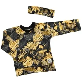 bluza-zlote-liscie-z-opaska-rozmiar-92