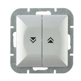 abex-wylacznik-zaluzjowy-perla-srebro-modul-p-7-10a-250v-wp-11p