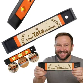 prezent-dla-taty-na-dzien-ojca-poziomica-magnetyczna-23cm-krotka