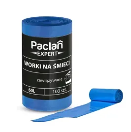 paclan-expert-worki-na-smieci-60l-niebieskie-wiazane-mocne-100-sztuk