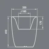 nowodvorski-9711-flowerpot-s-e27-stan-nowy-waga-z-opakowaniem-3-kg