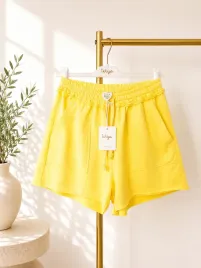 krotkie-spodenki-szorty-wiya-one-size-zolty-giallo