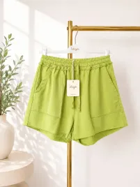 krotkie-spodenki-szorty-wiya-one-size-zielony-limonka-acido