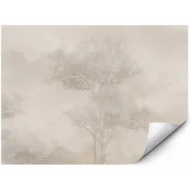 samoprzylepna-fototapeta-bezowe-drzewa-mgla-natura-minimalizm-250x175-cm