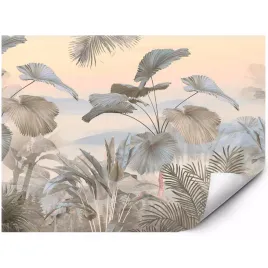 samoprzylepna-fototapeta-natura-liscie-pastelowa-dzungla-boho-350x250-cm
