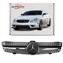 mercedes-cls-w219-c219-04-przedlift-atrapa-grill-diamond-czarna-listwa-logo