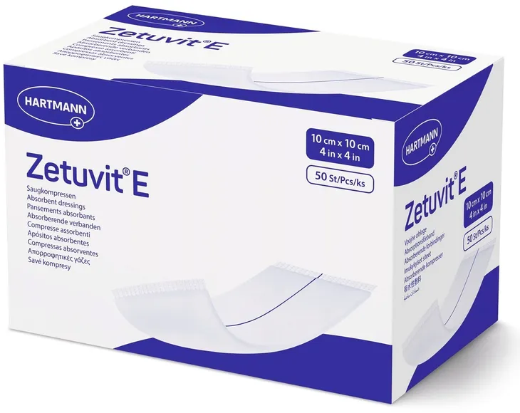 HARTMANN - Zetuvit E 10x10cm, 50szt. - niejałowy