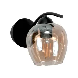 kinkiet-scienny-led-do-lazienki-czarny-z-bursztynowym-kloszem-1xe27