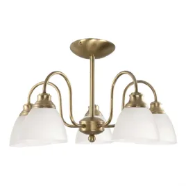 lampa-sufitowa-wiszaca-zyrandol-do-kuchni-zlota-bialy-klosz-led-5xe27