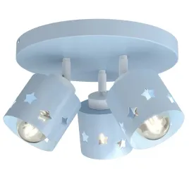 lampa-sufitowa-do-pokoju-dziecka-niebieska-gwiazdki-w-serca-3xe27