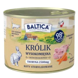 karma-mokra-dla-kota-baltica-krolik-185g-puszka-bezzbozowa-monoproteinowa