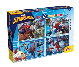 lisciani-puzzle-4x48-maxi-floor-spiderman-304-100385