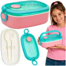 sniadaniowka-szkolna-astra-900ml-lunchbox-aqua-pure-ze-sztuccami-rozowy