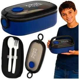 sniadaniowka-szkolna-astra-900ml-lunchbox-aqua-pure-ze-sztuccami-niebieski